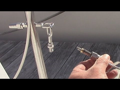How to install Lifelines on a sailboat DIY