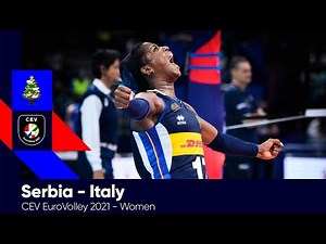 THE FINAL Italy vs Serbia I CEV EuroVolley 2021 Women I Holidays Special