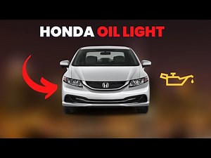How To Reset Oil Light On Honda Civic Step By Step Guide