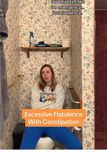 Excessive flatulence can happen with constipation, not instead of it. When stool moves slowly through the colon, bacteria have more time to ferment it, producing excess gas. That gas becomes trapped behind stool, leading to bloating, pressure, and frequent urgency that often results in flatulence rather than a bowel movement. For many people, especially those with IBS or slow gut motility, this can feel confusing and frustrating — because the body is sending “go now” signals, but the bowels aren
