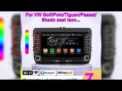 Latest Products You Must Know! ESSGOO 10.1" 1 DIN Touch screen Universal Wireless carplay Android