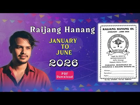 Raijang Hanang January to June 2026| PDF Dawnload | Jasi Sabara