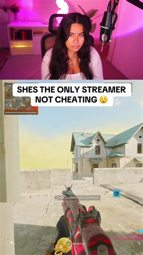 ALL STREAMERS CHEAT RIGHT!!! 🫨#qrissy #warzone #fyp #callofduty | streamer