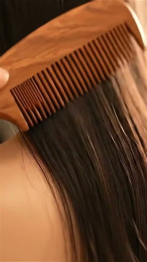 Why Does This Comb Make Hair So Shiny?#asmrsounds #mindfulness