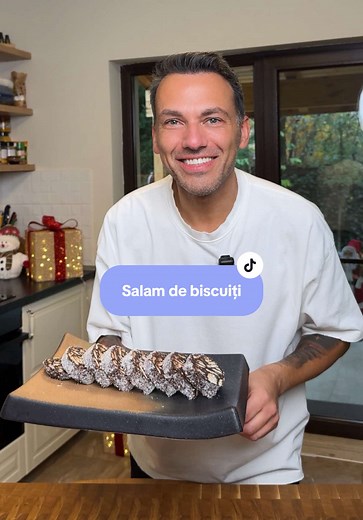 Rețetă clasică de Crăciun: Salam de biscuiți