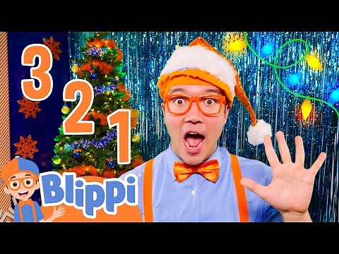 🌟🎄It's The Holiday Countdown!🎄🌟 | Blippi Songs 🎶| Educational Songs For Kids