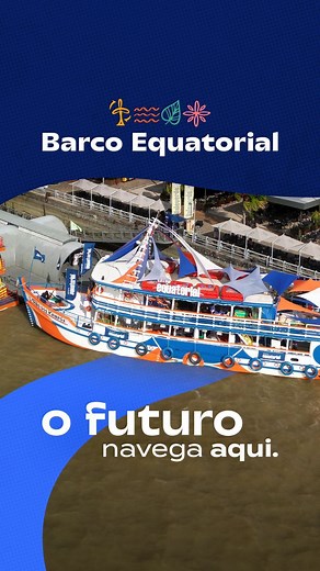 15K views · 50 reactions | O Barco Equatorial já está navegando no...