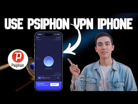 How To Use Psiphon VPN On iPhone IOS Device | Secure Browsing (2025)