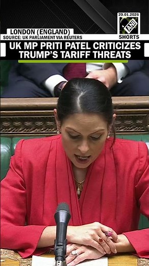 Watch! UK MP Priti Patel criticizes US Prez Trump’s Tariff threat, calls it ‘completely wrong’