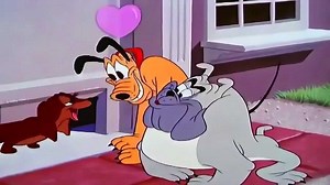 迪士尼动画系列： Mickey Mouse and Pluto Dog