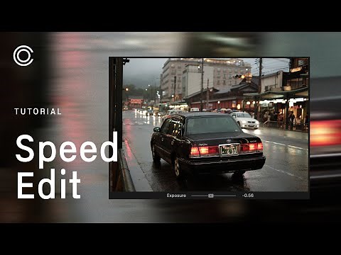 Capture One Tutorial | Speed Edit