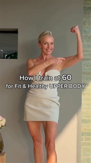 Gina Drewalowski on Instagram: "Weight Training Secrets at 60 👇1️⃣ Use heavy weights for extra intensity 2️⃣ Vary the exercises 3️⃣ Control every movement 4️⃣ Max 12 reps per set 5️⃣ Focus on shoulders & upper back 💡 Gina’s Special Tip: If the last 3 reps of your 12 feel really hard — the weight is perfect! That’s where the magic happens 💥 This is how I keep my upper body fit, strong & defined — no matter the age And don’t forget my 360° Glow Lifestyle 💓 — it’s al