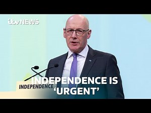 WATCH LIVE: First Minister John Swinney speech to SNP conference in Aberdeen | ITV News
