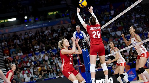 Polska – Chiny. Siatkówka, Liga Narodów kobiet, półfinał (Arlington)