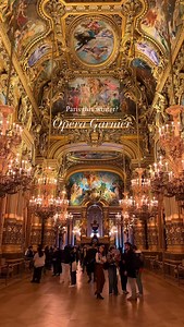 🇫🇷 Comment ‘GUIDE’ for my Paris travel guide for first timers with the list of the best things to do in Paris and where to stay! ✨ 📍Opera Garnier (Palais Garnier) Opening its doors in 1875, the Palais Garnier in the 9th arrondissement, also known as Opéra Garnier is NOT a palace, but an opera house. Don’t be fooled though, the opulent and extravagant interior makes you feel like you are in the richest of royal palaces! ✨ If you are visiting Paris in December make sure to visit Palais Garnier 