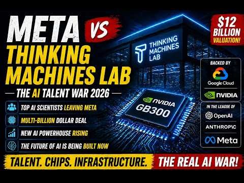 Meta vs Thinking Machines Lab: The $12B AI Talent War | Nvidia GB300 & Google Deal