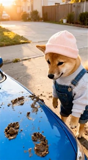 shiba's car is ruined. what to do?