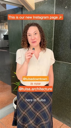 Follow us on Instagram at tulsa.architecture to learn more about our mission to champion the art of good design and celebrate Oklahoma's architectural heritage through education, advocacy, and archives. | Tulsa Foundation for Architecture