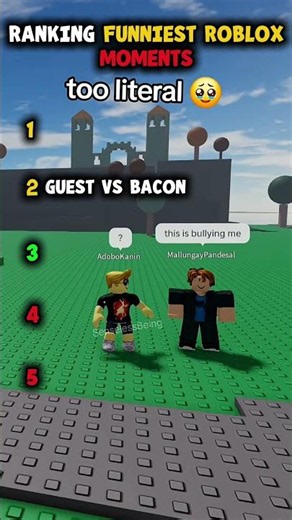 THESE ROBLOX CLIPS ARE TOO LITERAL #roblox #shorts #funny