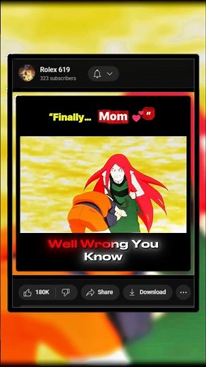 Naruto Finally Meets His Mom 💕 | Emotional Naruto Moment #Naruto #animeshorts