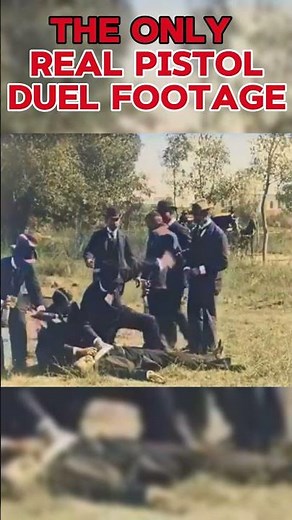 1896: France - THE ONLY Real Pistol Duel Footage (COLORIZED FULL HD + AUDIO ADDED)