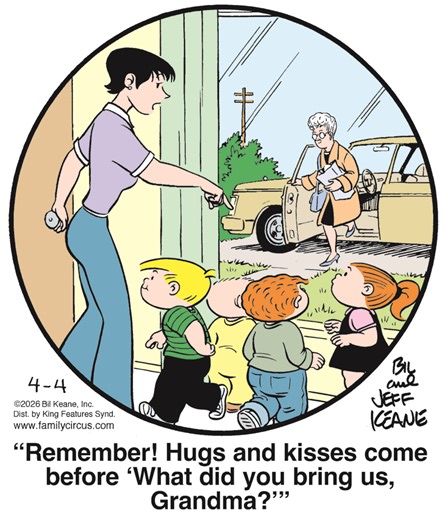 The Family Circus Comic Strip 2026-04-04 | Comics Kingdom