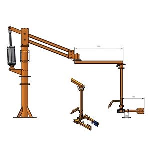 [Hot Item] Hard-Arm Assisted Manipulator 150kg Irregular Object Handling Loading Arm Lifting Equipment