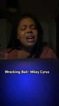 Wrecking Ball – Miley Cyrus ❤️🫶🏽#cover #wreckingball