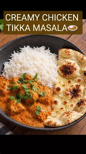 The Creamiest Chicken Tikka Masala Ever 🤤🔥 #chickentikkamasala #foodshorts #recipes