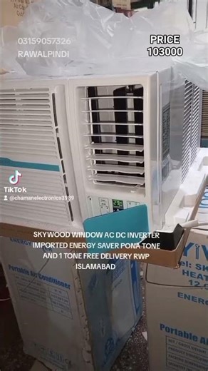 03159057326 #SKYWOOD IMPORTED #WINDOW #AC PONA TONE #Rawalpindi #acIslamabad #windowac #portableac
