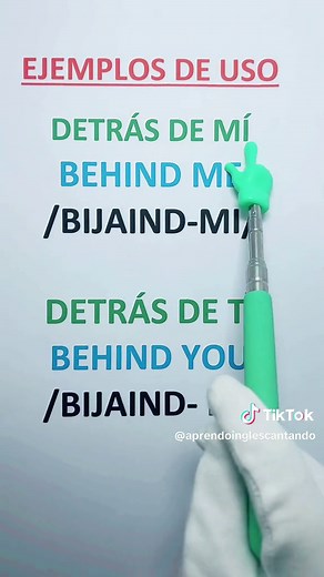 Aprende a pronunciar la palabra behind en inglés con ejemplos