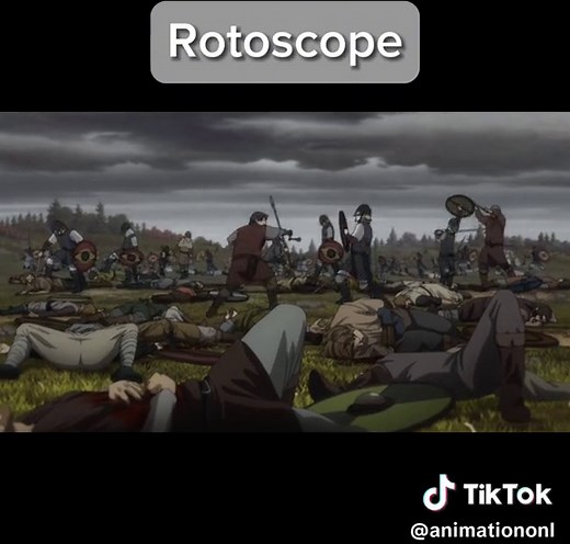 Rotoscoping is an animation technique that animators use to trace over motion picture footage, frame by frame, to produce realistic action. Originally, animators projected photographed live-action movie images onto a glass panel and traced over the image. This projection equipment is referred to as a rotoscope, developed by Polish-American animator Max Fleischer, and the result is a rotograph. This device was eventually replaced by computers, but the process is still called rotoscoping. #Sakuga