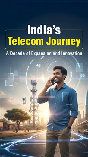 From affordable data for millions to nationwide 5G, India’s telecom journey reflects unmatched scale, speed, and digital strength. And the journey doesn’t stop here—we’re already gearing up for the next leap: 6G. #DigitalIndia #5GIndia #ConnectedIndia #Telecom #dot | Department of Telecommunications, Government of India