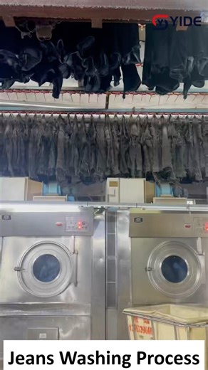 Denim Washing Process in Our Factory | How Jeans Get Their Vintage Look
