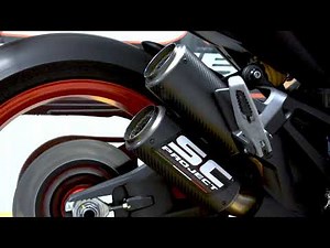 SC-Project Twin CR-T muffler for Ducati Monster 937 - Street Legal
