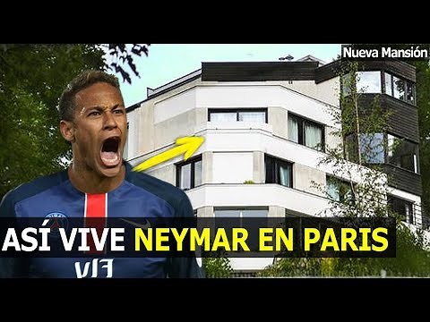 ASÍ VIVE NEYMAR EN PARIS,MIRA SU NUEVA MANSIÓN DE 5 PISOS ,ENCONTRÉ SU BARRIO EN GOOGLE MAPS