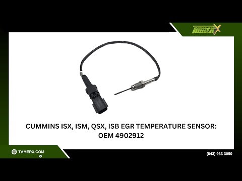 Cummins ISX, ISM, QSX, ISB EGR Temperature Sensor : OEM 4902912