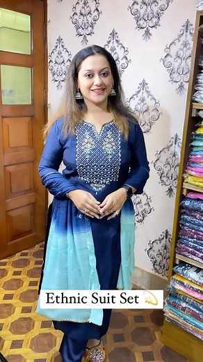 Elegant Ethnic Charm Choose from Rich Red, Navy Blue, or Deep Green Stunning Embroidery, Solid Pants, and Ombre Dupatta. Sizes L, XL, and XXL. Your style, your choice! #ombre #suit #womenwear #onlineshopping #outfitoftheday #ethnic #ethnicwear | Femiwrap | Facebook