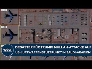 IRAN WAR: Disaster for Donald Trump! Mullah attack on US airbase in Saudi Arabia!