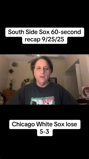 Hey White Sox fans, here’s your South Side Sox 60-second recap for Thursday, September 25, 2025 — Sox in 60: No filler, all killer! It’s a baseball recap that’s snackable. You don’t need to waste three hours; let us digest it all for you. The Good Guys got swept right out of New York! #whitesox #MLB #yankees | South Side Sox
