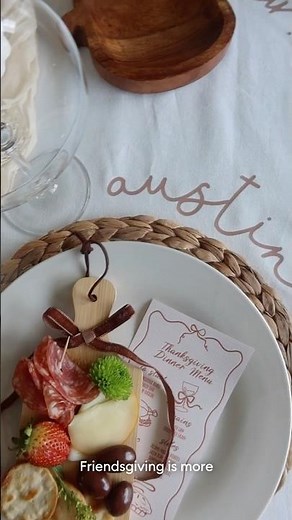 Friendsgiving Tablescape 🍂