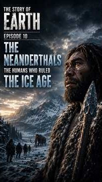 🦴 The Neanderthals | The Humans Who Ruled the Ice Age — Episode 10 #shorts