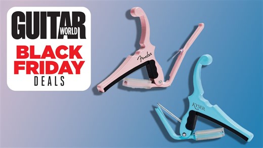Years of testing capos on tour led me to this Fender x Kyser Quick-Change electric guitar capo – and it's massively discounted for Black Friday