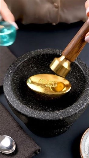 【ASMR】The Most Satisfying SQUISHY Gold Grind | #asmr #relaxing #relax #satisfying