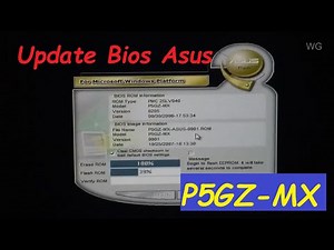 Update Bios Asus P5GZ- MX