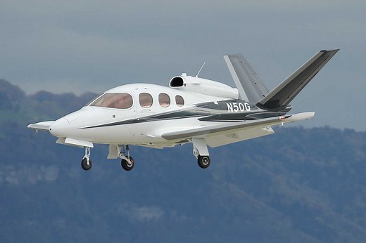 Cirrus Vision Jet · History, Technical Data & Photos · AeroCorner