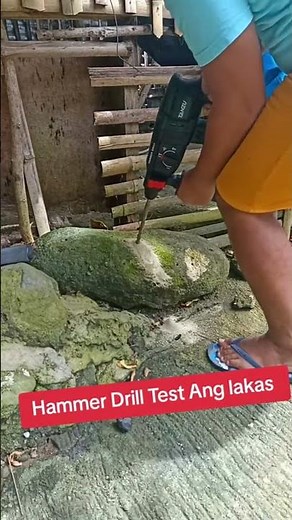 The power of Tanzu electric hammer #tanzu #hammerdrill