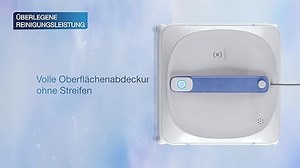 ECOVACS WINBOT 920 (Neuheit 2021): Intelligenter Fensterputzroboter mit Sicherheitssystem, Smartphone-Steuerung via App, tragbarer Aufbewahrungstasche für Fensterputzer Roboter, Fensterreiniger, weiss