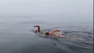 32K views · 1.5K reactions | Huge congratulations to Dr Otto Thaning who has just completed a Robben Island swim at 80 years old!!! 2 hours 52 minutes. ‍♂️‍♂️ | Lewis Pugh | Facebook
