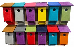 Bluebird House, Bluebird Birdhouse, Poly Birdhouse, Choose Your Colors, Amish Made in Lancaster County - Etsy